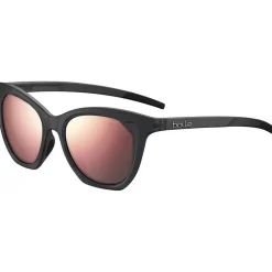 Lunettes de soleil Bollé Prize Black Crystal Matte HD Polarized Brown Pink