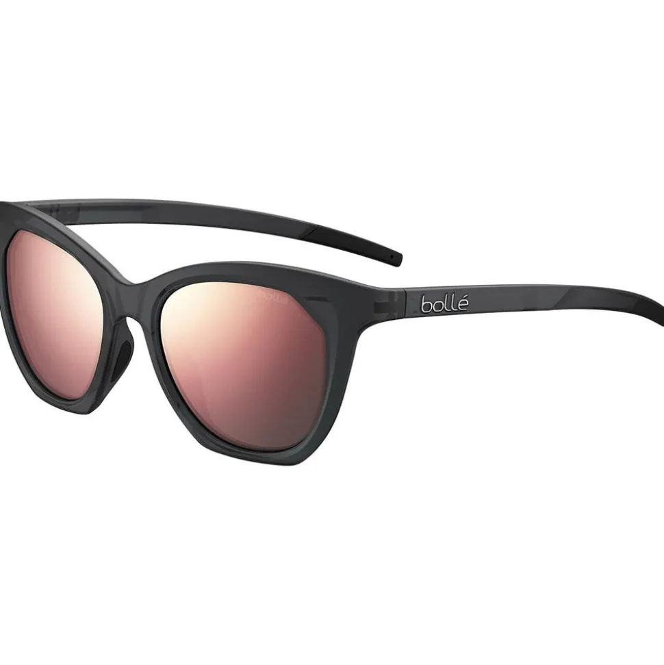 Lunettes de soleil Bollé Prize Black Crystal Matte HD Polarized Brown Pink