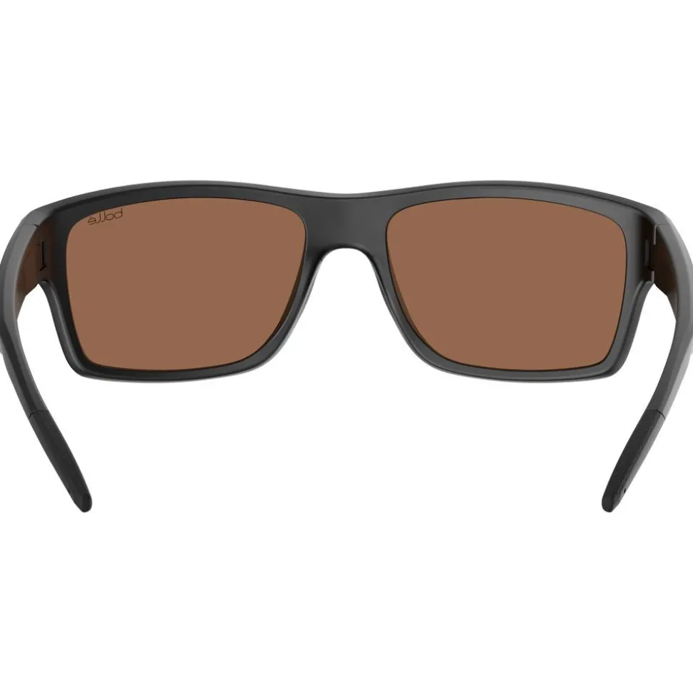 Lunettes de soleil Bollé Status Black Matte Brown Blue