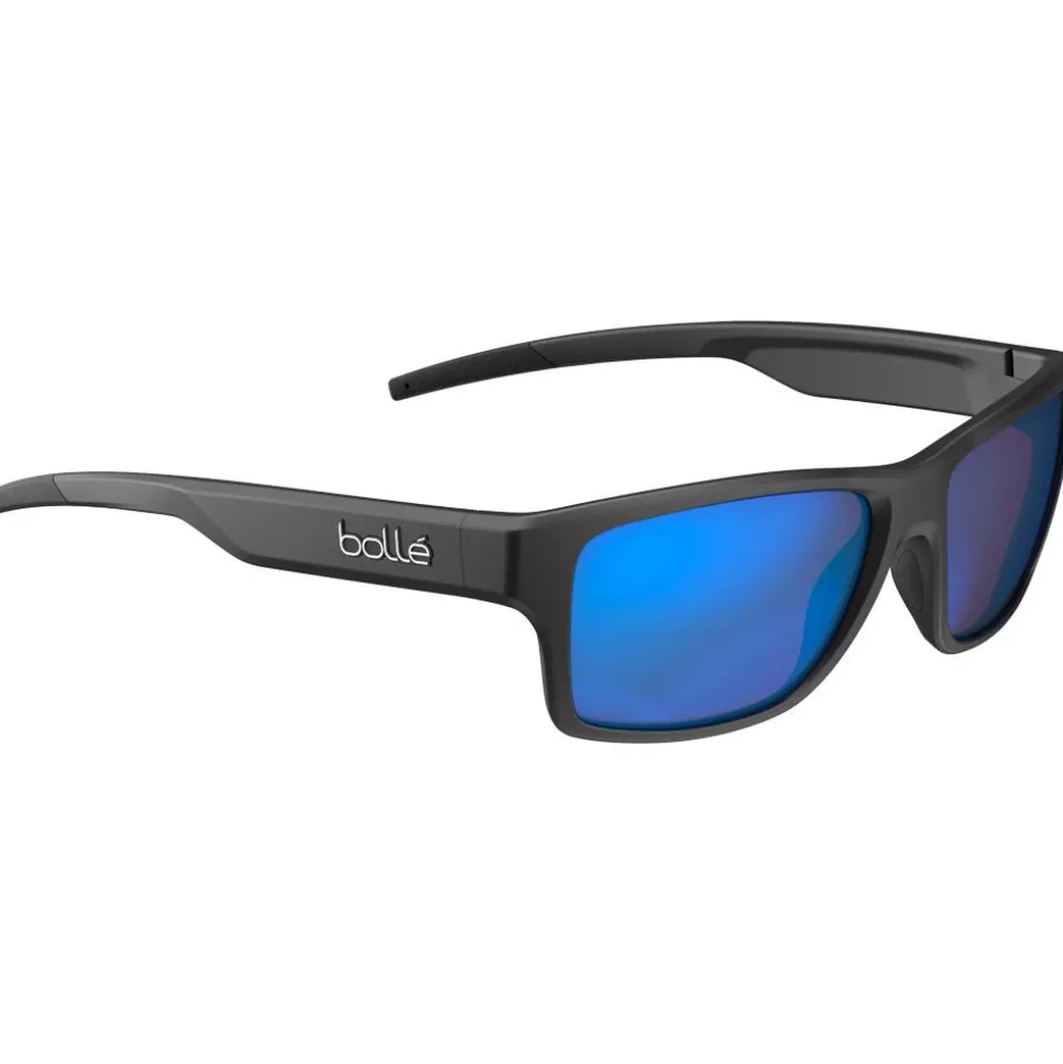 Lunettes de soleil Bollé Status Black Matte Brown Blue