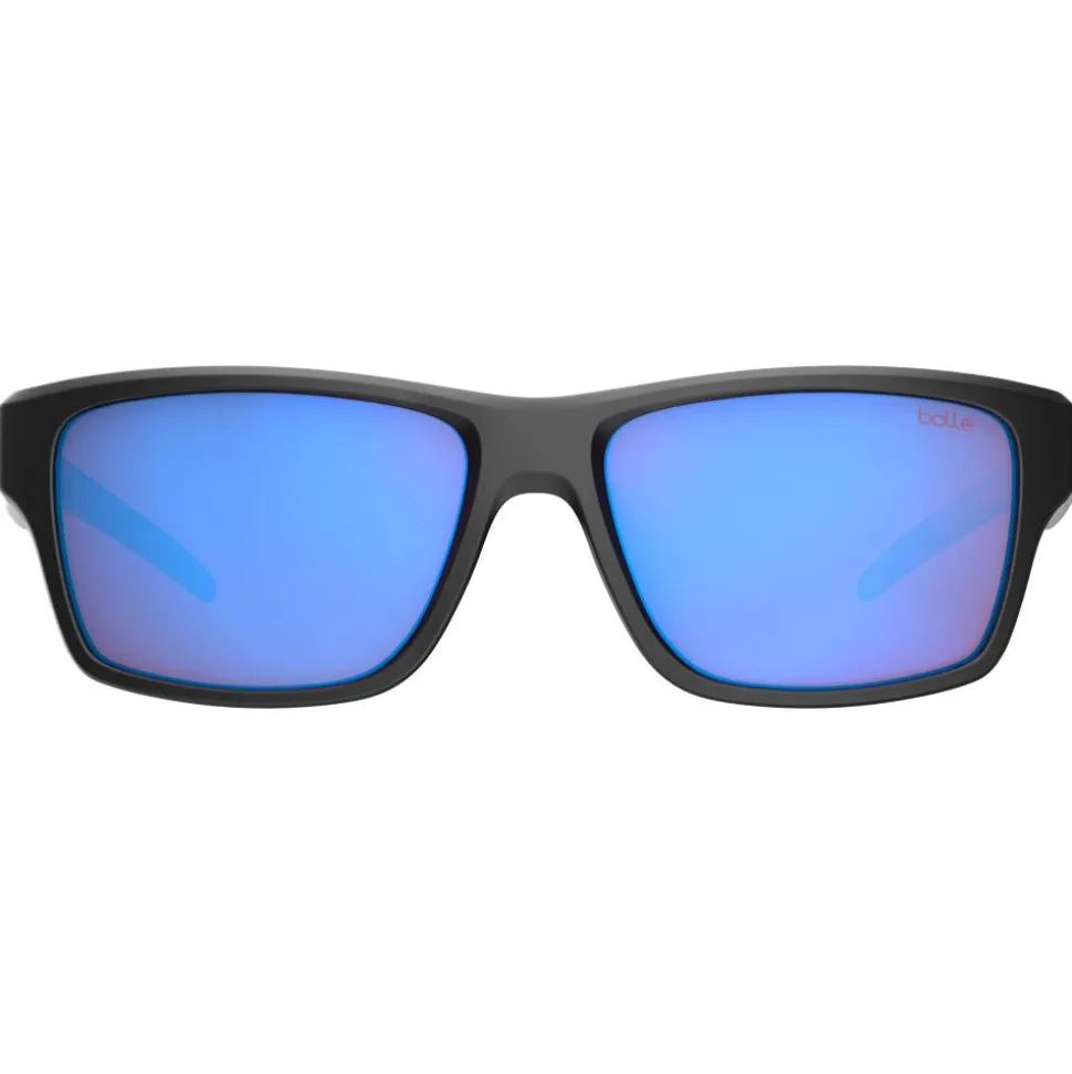 Lunettes de soleil Bollé Status Black Matte Brown Blue