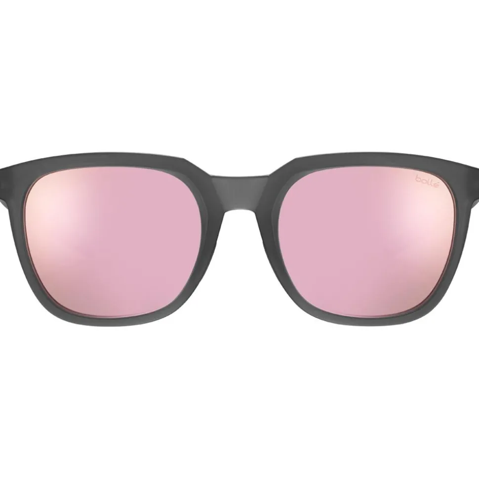 Lunettes de soleil Bollé Talent Black Crystal Matte Brown Pink Polarized
