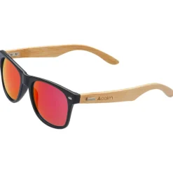 Lunettes de soleil Cairn Hybrid Mat Black Red Polarized