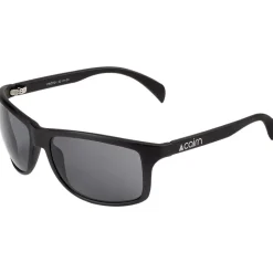 Lunettes de soleil Cairn Takao Mat Black Silver Polarized