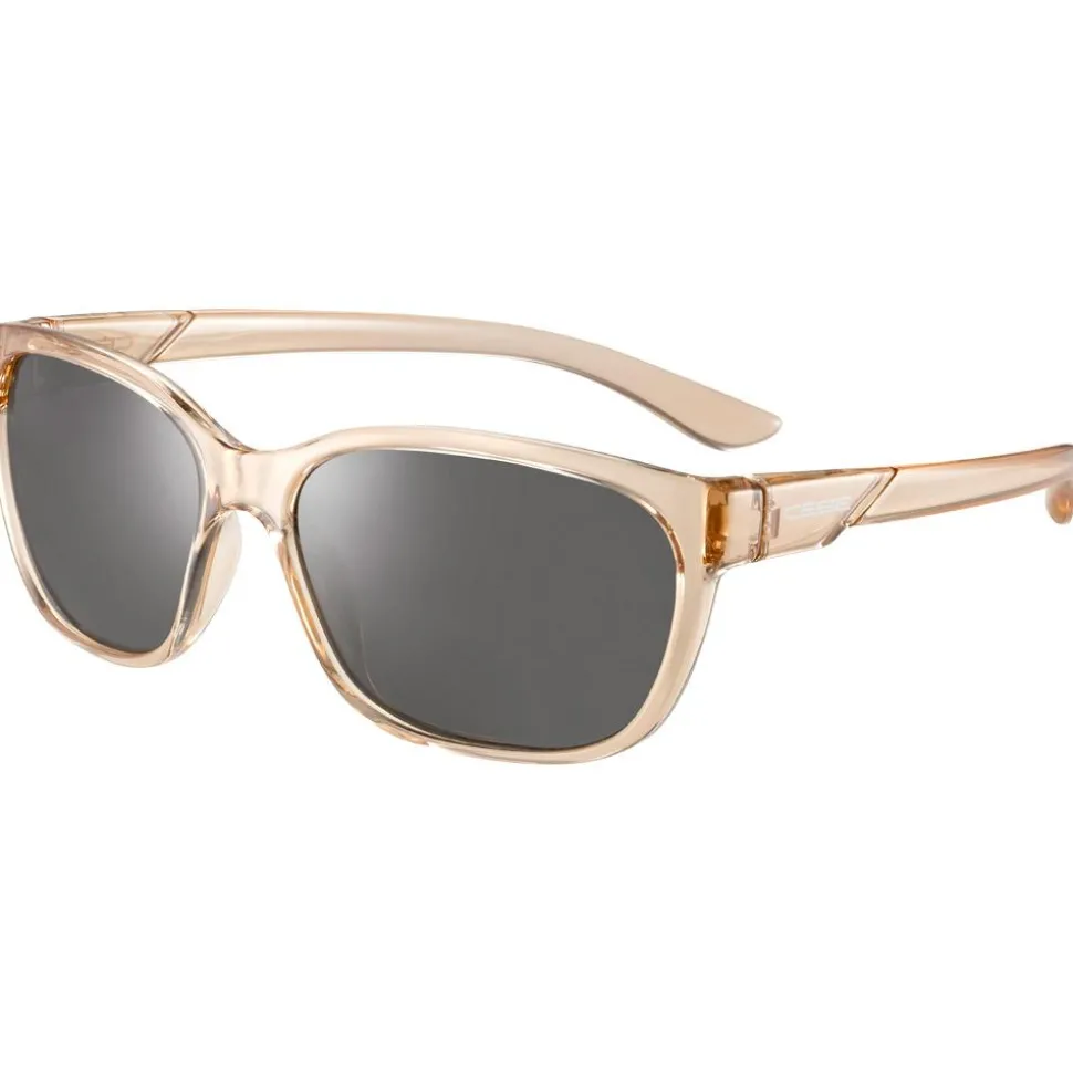 Lunettes de soleil Cebe Ayden Champagne Translucent Shiny Zone Blue Light Grey Cat.3