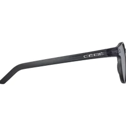 Lunettes de soleil Cebe Altai Black Matte Zone Blue Light Grey Cat.3