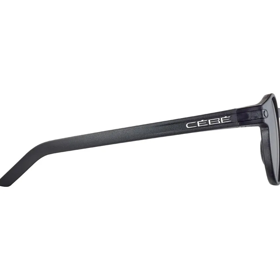 Lunettes de soleil Cebe Altai Black Matte Zone Blue Light Grey Cat.3