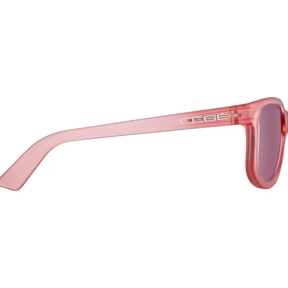 Lunettes de soleil Cebe Bloom Translucent Powder Pink Matte Zone Blue Light Pink Cat.3