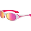 Lunettes de soleil Cebe Flipper Matte White Fuchsia Zone Blue Light Grey Pink