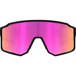 Lunettes de soleil Cebe Outflow Matt Black Pink Rose Red Mirror