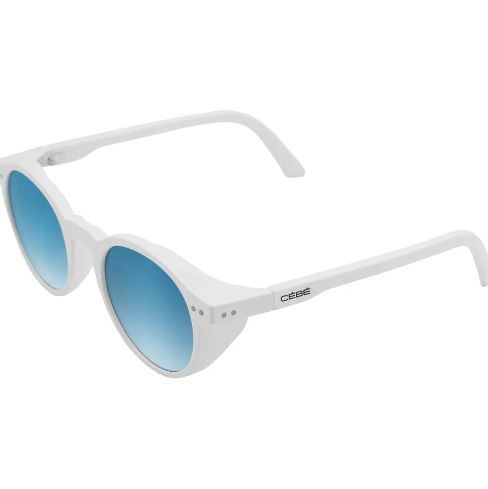 Lunettes de soleil Cebe Ride On Matt White Gradient Blue