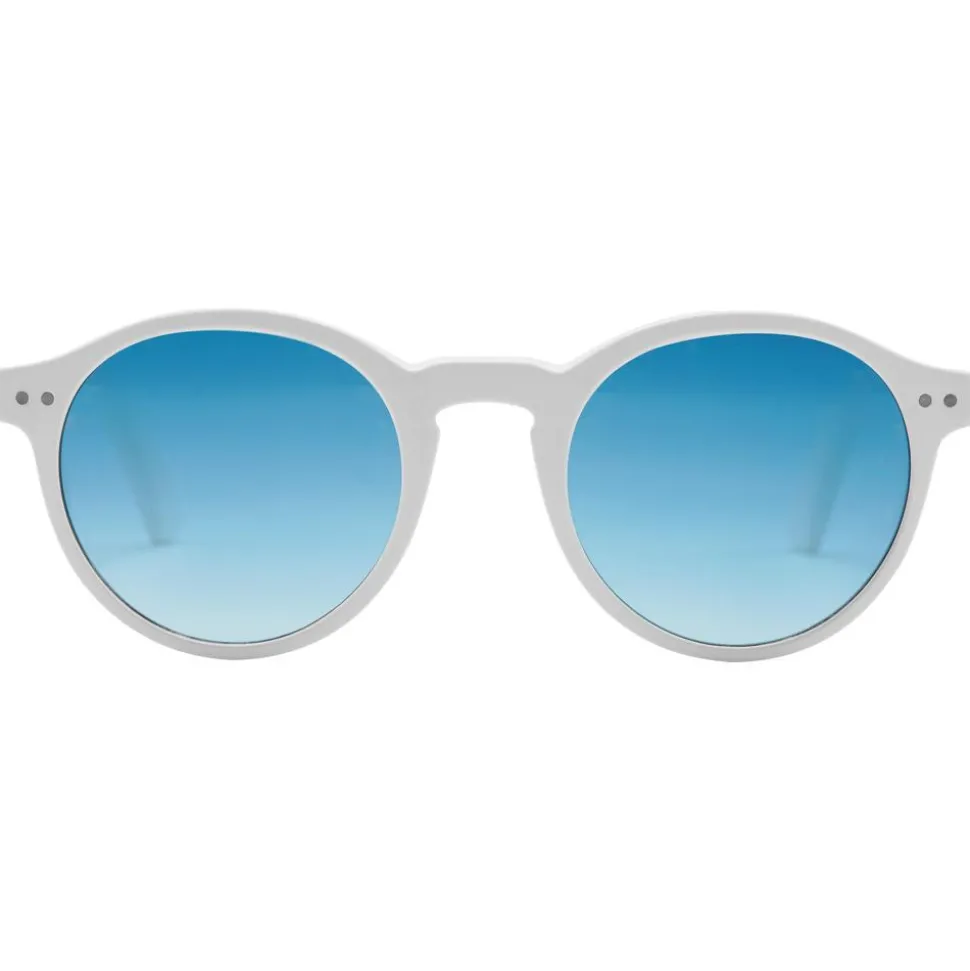 Lunettes de soleil Cebe Ride On Matt White Gradient Blue