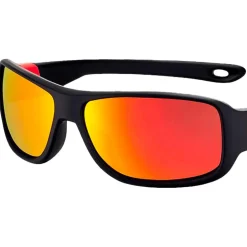 Lunettes de soleil Cebe Scrat Matte Black Red Zone Blue Light Grey Red