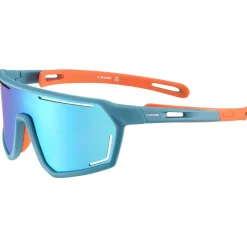 Lunettes de soleil Cebe S'Trace Atlantic Blue Orange Matte Zone Blue Light Grey Cat.3 Blue