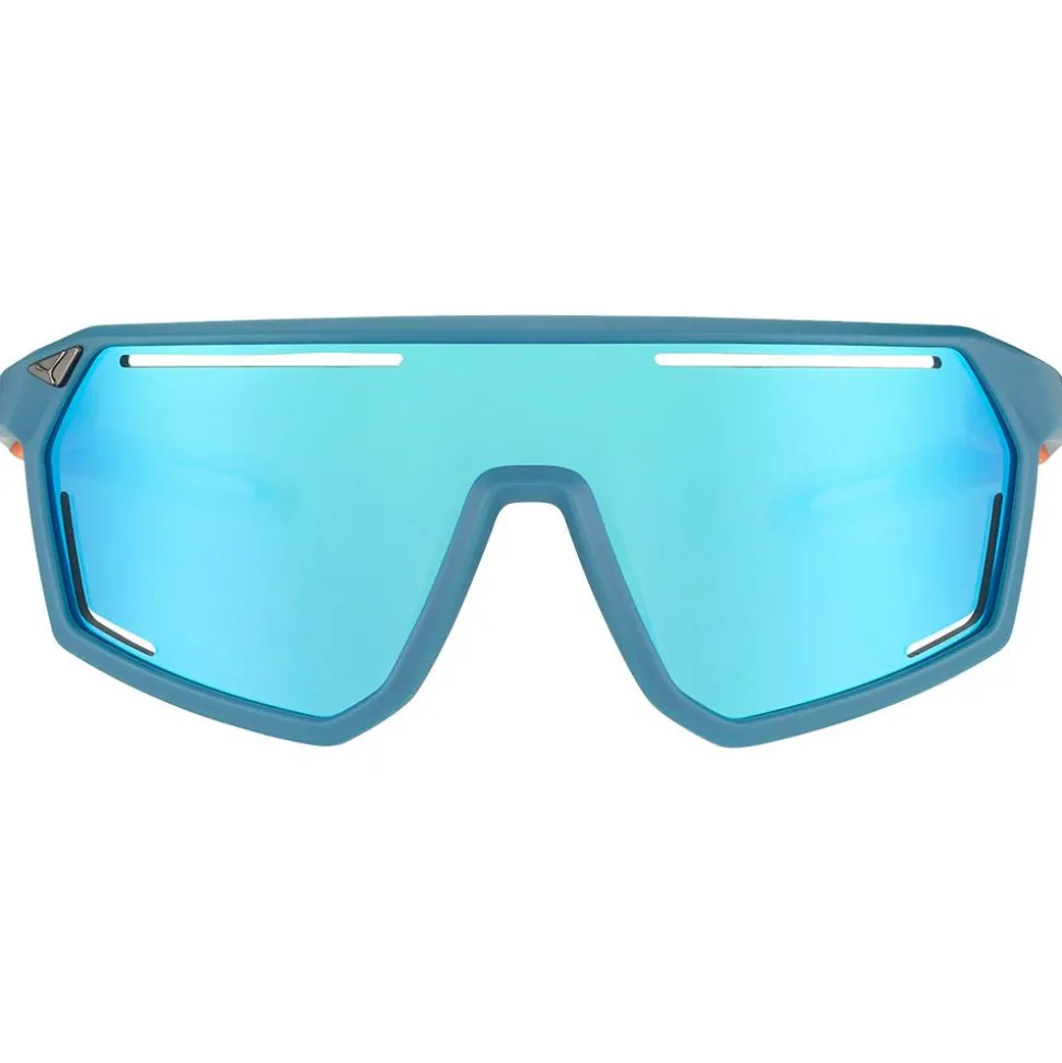 Lunettes de soleil Cebe S'Trace Atlantic Blue Orange Matte Zone Blue Light Grey Cat.3 Blue