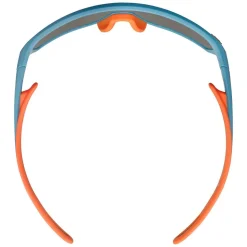 Lunettes de soleil Cebe S'Trace Atlantic Blue Orange Matte Zone Blue Light Grey Cat.3 Blue