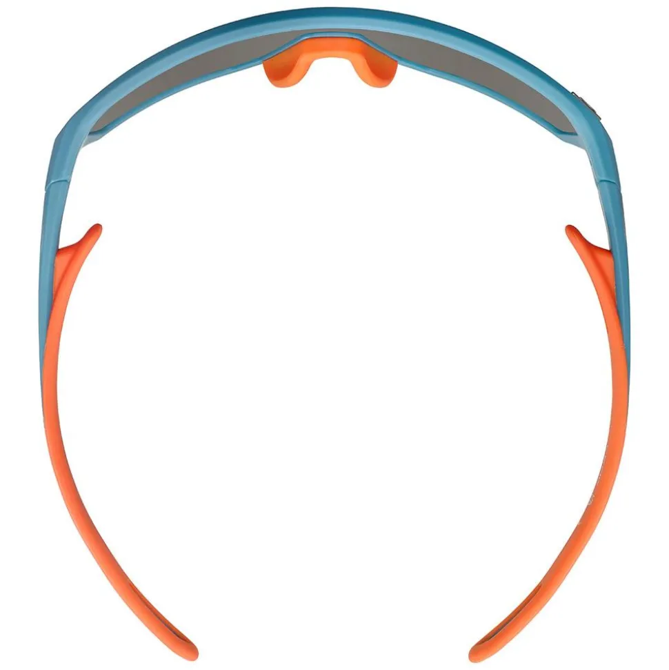 Lunettes de soleil Cebe S'Trace Atlantic Blue Orange Matte Zone Blue Light Grey Cat.3 Blue