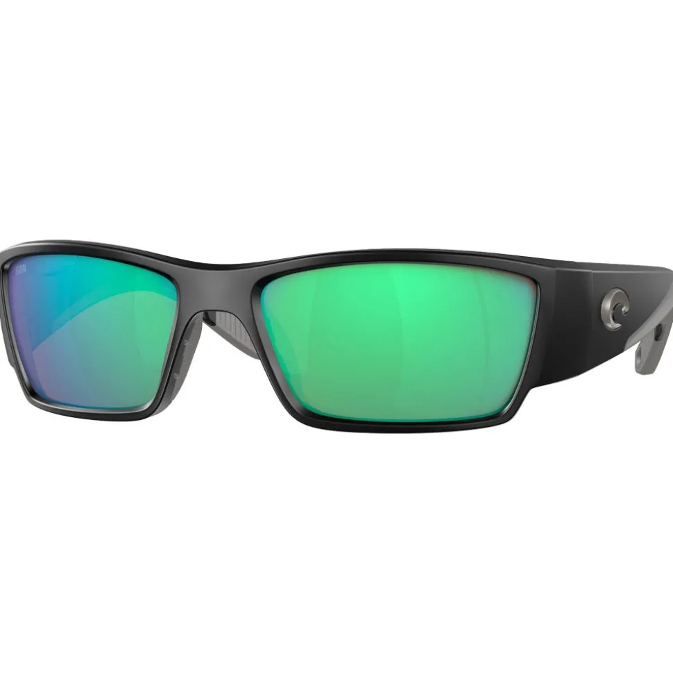 Lunettes de soleil Costa Del Mar Corbina Pro Matte Black Green Mirror Polarized