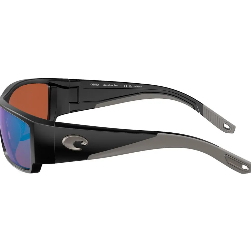 Lunettes de soleil Costa Del Mar Corbina Pro Matte Black Green Mirror Polarized