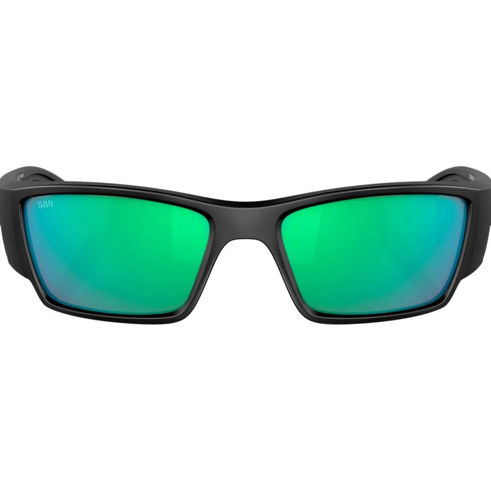 Lunettes de soleil Costa Del Mar Corbina Pro Matte Black Green Mirror Polarized