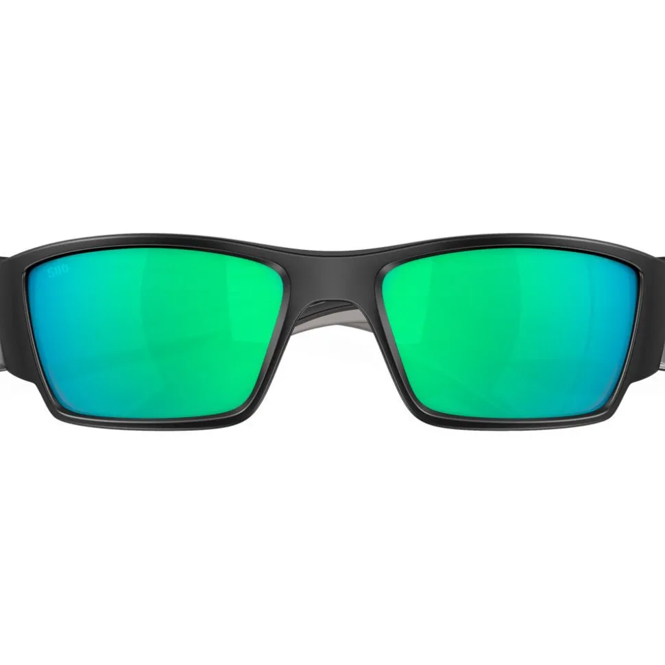 Lunettes de soleil Costa Del Mar Corbina Pro Matte Black Green Mirror Polarized
