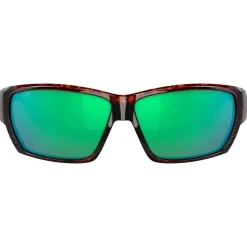 Lunettes de soleil Costa Del Mar Tuna Alley Tortoise Green Mirror Polarized