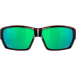 Lunettes de soleil Costa Del Mar Tuna Alley Tortoise Green Mirror Polarized
