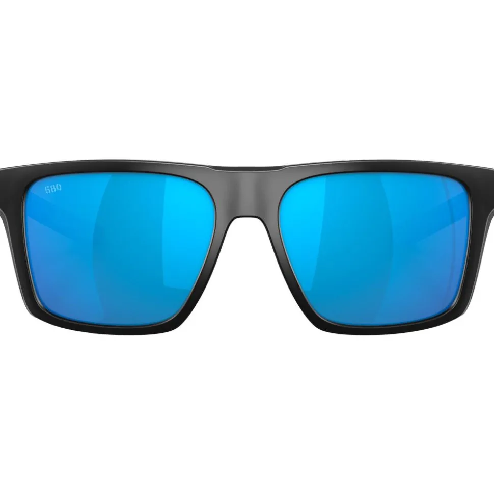 Lunettes de soleil Costa Del Mar Lido Matte Black Blue Mirror Polarized