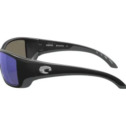Lunettes de soleil Costa Del Mar Blackfin Matte Black Blue Mirror Polarized