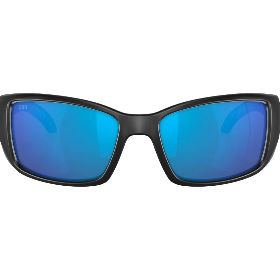 Lunettes de soleil Costa Del Mar Blackfin Matte Black Blue Mirror Polarized