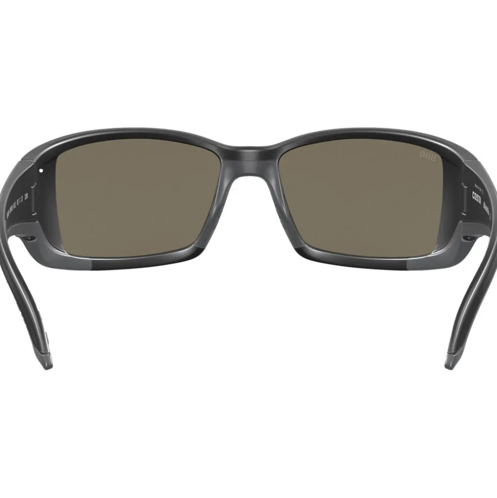 Lunettes de soleil Costa Del Mar Blackfin Matte Black Blue Mirror Polarized