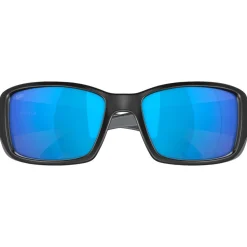 Lunettes de soleil Costa Del Mar Blackfin Matte Black Blue Mirror Polarized