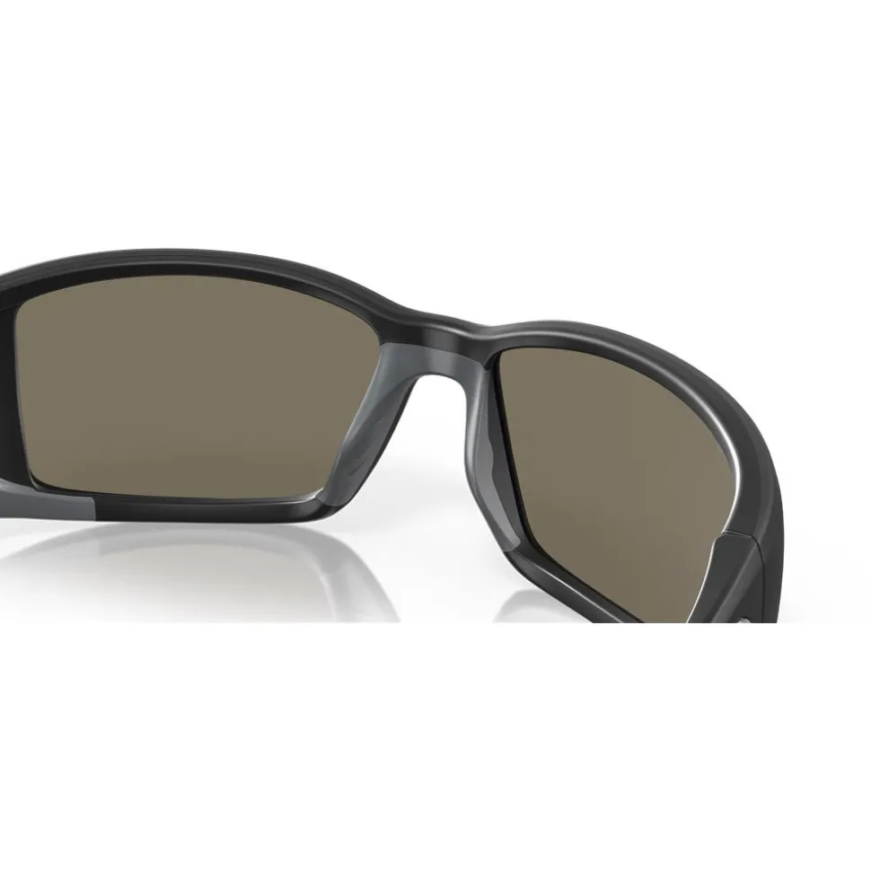 Lunettes de soleil Costa Del Mar Blackfin Matte Black Blue Mirror Polarized