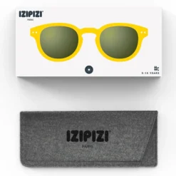 Lunettes de soleil Izipizi Sun #C Junior Yellow Honey Soft Grey