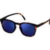 Lunettes de soleil Izipizi Junior Sun #E Tortoise Soft Blue Mirror