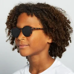 Lunettes de soleil Izipizi D Sun Junior Tortoise Soft Grey Lenses Cat 3