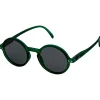 Lunettes de soleil Izipizi Sun #G Junior Green Soft Grey