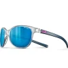 Lunettes de soleil Julbo Lizzy Cristal Bleu Foncé Spectron 3 Multilayer Bleu