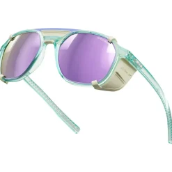 Lunettes de soleil Julbo Slack Cover Translucide Brillant Menthe Gris Clair Spectron 3