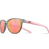 Lunettes de soleil Julbo Idol Gris Translucide Brillant Rose Pastel Mat Spectron 3