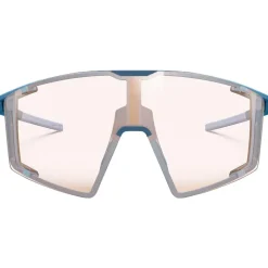 Lunettes de soleil Julbo Edge Cover Mat Bleu Gris Spectron Hd 4 Polarized