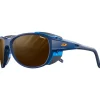 Lunettes de soleil Julbo Explorer 2.0 Mat Bleu Foncé Reactiv High-Mountain 2-4