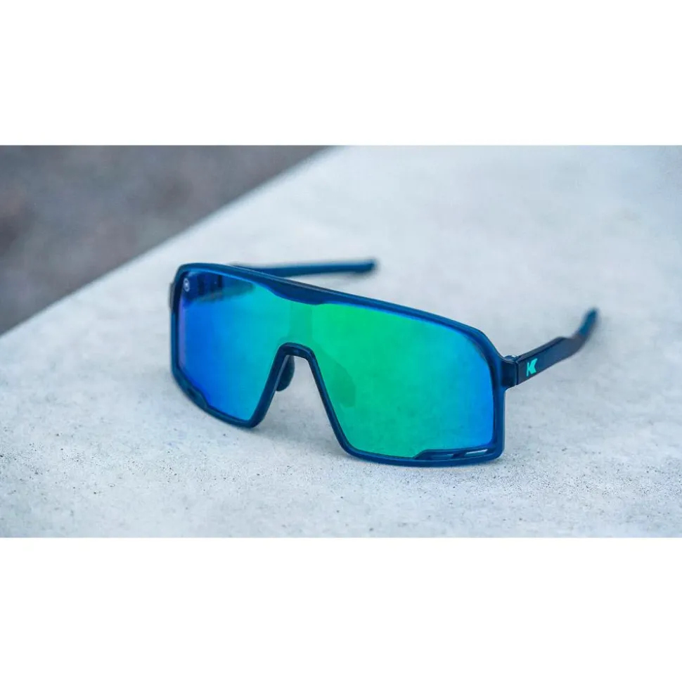 Lunettes de soleil Knockaround Campeones Rubberized Navy Mint