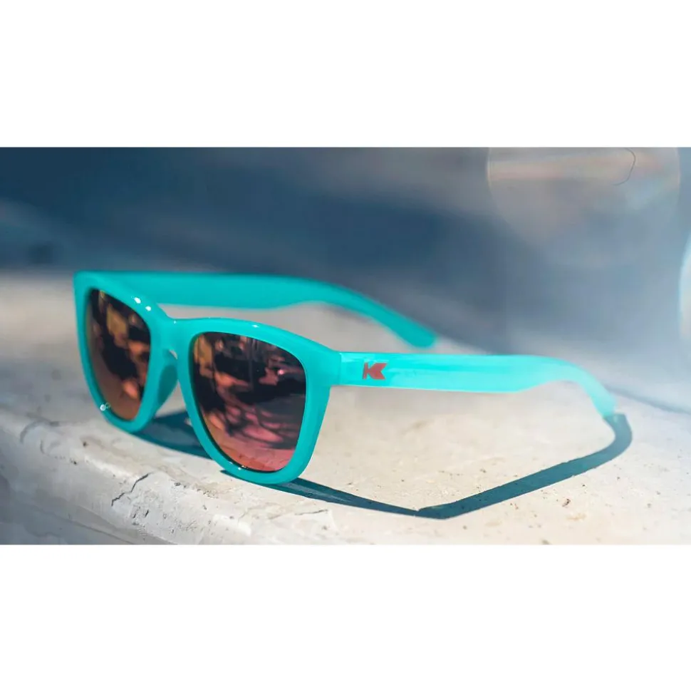 Lunettes de soleil Knockaround Premiums Sport Aquamarine