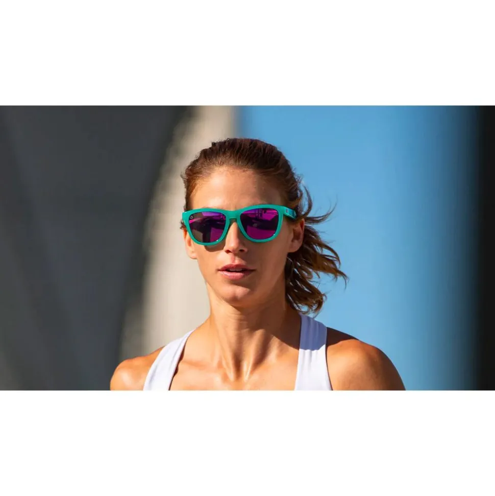 Lunettes de soleil Knockaround Premiums Sport Aquamarine