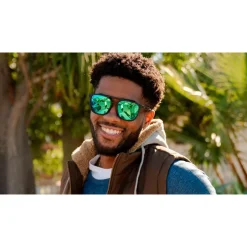 Lunettes de soleil Knockaround Brightsides Rubberized Navy Rider