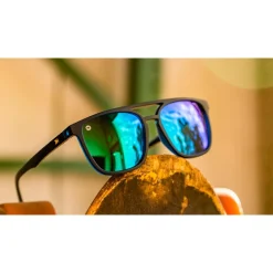 Lunettes de soleil Knockaround Brightsides Rubberized Navy Rider