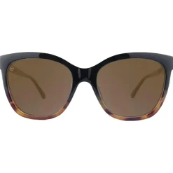 Lunettes de soleil Knockaround Deja Views Glossy Black & Blonde Tortoise Shell Fade