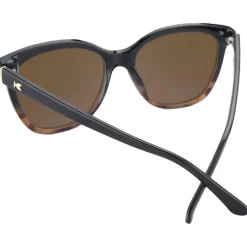 Lunettes de soleil Knockaround Deja Views Glossy Black & Blonde Tortoise Shell Fade