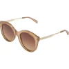 Lunettes de soleil Komono Ellis Metal Sahara White Gold